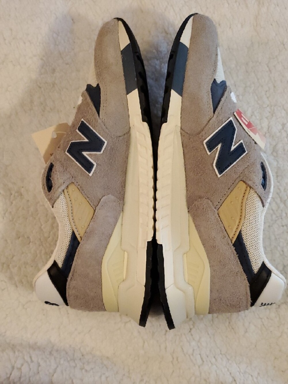 NWB/NWT-New Balance MEN'S 2023 Grey Day 998-SZ 10.5-Marblehead w/Vintage Indigo - Picture 7 of 10